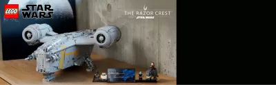 Set ndërtimi LEGO Star Wars The Razor Crest, 6187 pjesë, plastikë, shumëngjyrësh