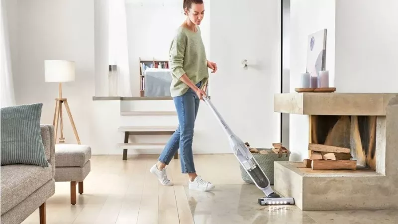 Fshesë elektrike Bosch Series 4 BBH3ALL28 Flexxo, pa kabllo, e zezë