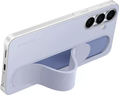 Mbështjellës Samsung Standing Grip Cover për Galaxy S25 FE, light blue