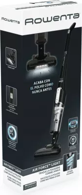 Fshesë pa kabllo Rowenta Air Force Light RH6545, 0.65L, e zezë