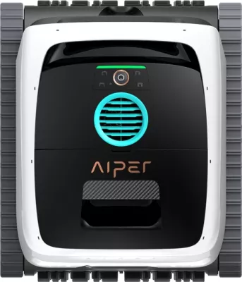 Robot pastrues pishine AIPER Scuba N3, me bateri, 180 min, 300 LPM, filtër MicroMesh 3µm, stacion karikimi pa kabllo, bardhë/zi