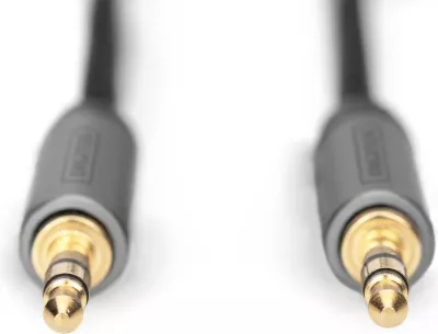 Kabllo audio Digitus 3.5mm, 1.8m, e zezë