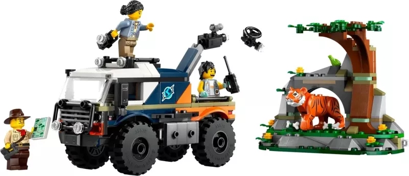 Set lodrash LEGO CITY Jungle Explorer Truck 60426, 314 pjesë