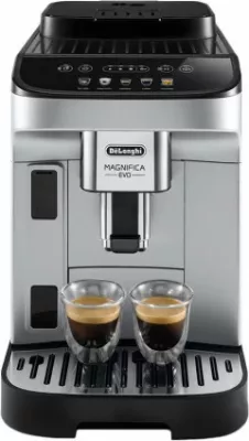 Makinë kafeje automatike DeLonghi Magnifica Evo ECAM290.61.SB, 15 bar, 1450 W, depo uji 1.8 L, depo kokrrash 250 g, Argjend/zezë