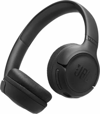 Kufje JBL Tune 530BT, Bluetooth wireless, Pure Bass, 76 orë bateri, të palosshme, mikrofon, multipoint, të zeza