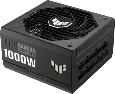 Kasë energjie ASUS TUF Gaming 1000W, 80 PLUS Gold, plotësisht modulare, e zezë