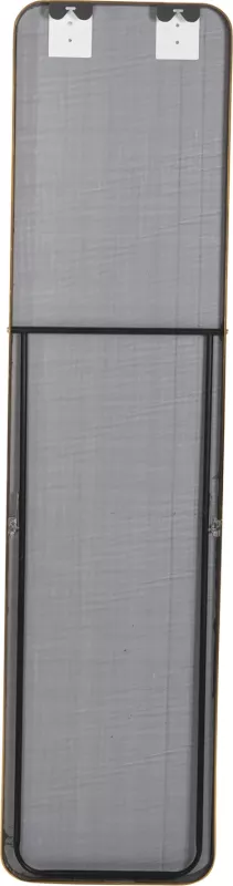 Pasqyrë qëndruese në dysheme, kornizë alumini, ngjyrë ari, BOELY FH9577.30, 40x35x160H cm