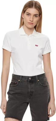 Maicë polo për femra Levi's HM POLO 52599-0000, e bardhë