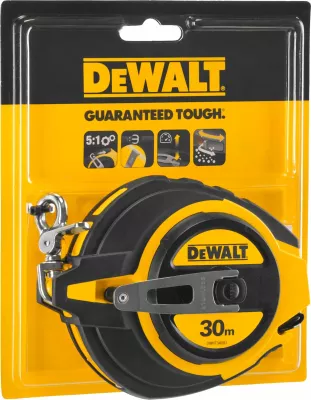 Metër shirit DeWalt DWHT0-34093 30 m x 9.5 mm, verdhë/zi