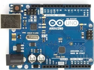 Pllakë mikroprocesori Arduino UNO SMD Rev3, ATmega328, 16 MHz