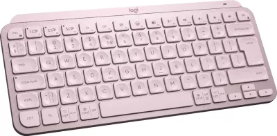 Tastierë Logitech MX Keys Mini, Wireless, LED, Pink