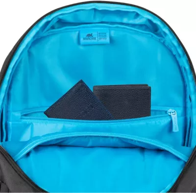 Çantë shpine RIVACASE Alpendorf Eco 7523, për laptop 13.3-14 inç, e zezë