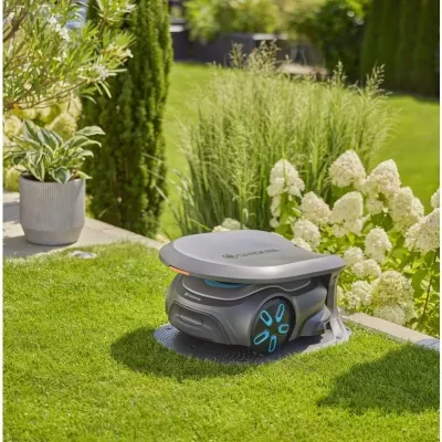 Robot kositës bari Gardena smart SILENO free 1500 m² 19927-32, gri/tyrkiz