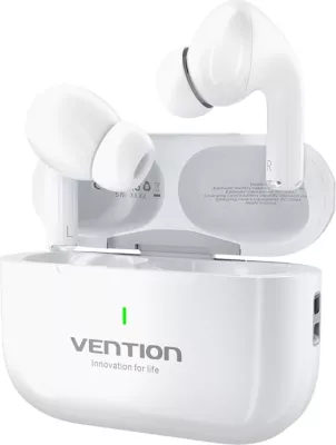 Kufje TWS Vention Echo Lite E11, të bardha