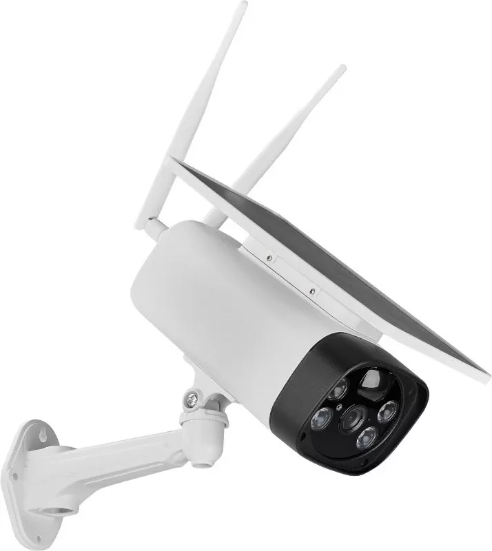 Kamerë sigurie wireless Omajin OSC-01-EU, solar, Bardhë, Zi