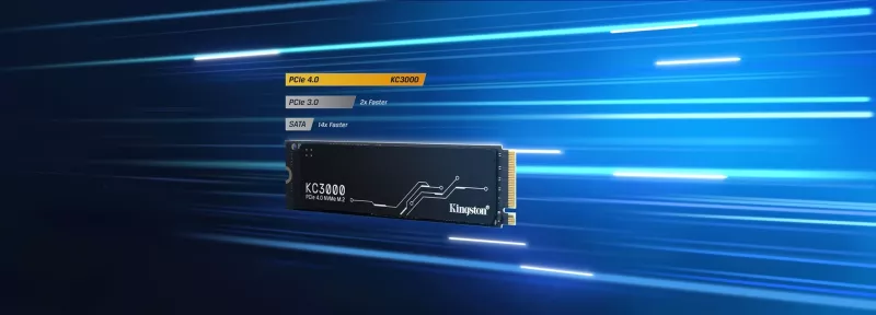 SSD Kingston Technology 512GB KC3000 M.2 2280 NVMe