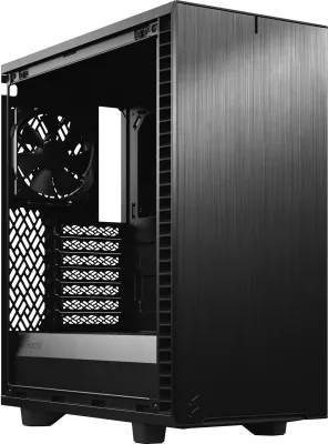Kasë Fractal Design Define 7 Compact, Midi Tower, ATX, micro ATX, Micro-ITX, e zezë