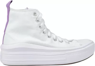 Atlete për femra Converse Chuck Taylor All Star Move A03667C, të bardha-vjollcë [Madhësia: 37.5]