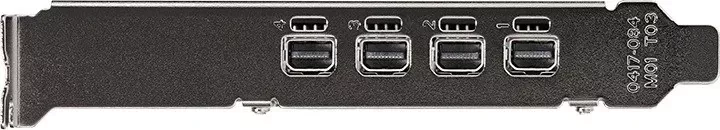 Kartë Grafike PNY T1000 8GB GDDR6, me 4 Mini DisplayPort