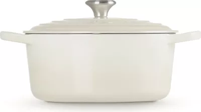 Enë pjekjeje Le Creuset Signature Roaster 26cm meringue