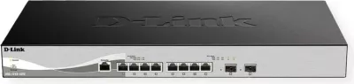 Switch D-Link DXS-1210-10TS/E 8 porta 10Gbps 10GBASE-T/SFP+ Smart Managed