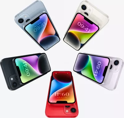 Apple iPhone 14, 6.1", 128GB, i zi 