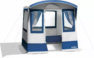 Tendë kuzhine BRUNNER Camp Inn 0426013N 220x220x160 cm PVC, blu/e bardhë, me çantë transporti
