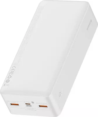 Powerbank Baseus Bipow 30000mAh, 20W, e bardhë