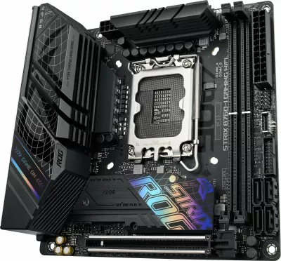 Pllakë amë ASUS ROG STRIX B760-I GAMING WIFI, Intel, LGA 1700, DDR5-SDRAM, 64 GB