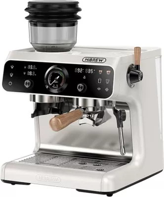 Makineri ekspresi për kafe HiBREW H7B me mulli të integruar, 2.8L, e zezë
