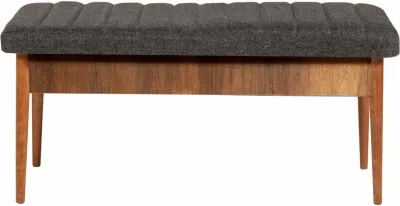 Set tavoline me karrige për ngrënie, zgjatues, 4 pjesë, Skye Decor Vina 1053, ngjyrë antracit dhe arre