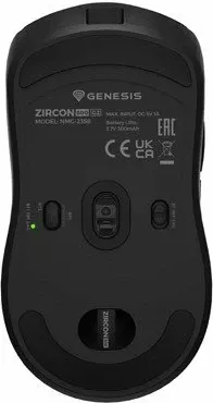 Maus gaming wireless GENESIS Zircon 500 G2 NMG-2113, 10000 DPI, 2.4GHz/BT/USB, i zi