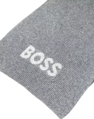 Shall për meshkuj BOSS Elios_Scarf 10274288 01 50548785, gri
