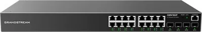 Switch Grandstream Networks GWN7802P, Managed, L2+, Gigabit Ethernet, PoE, Montim në rack, Montim në mur