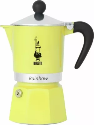 Kafetierë Bialetti Rainbow 3TZ, e verdhë