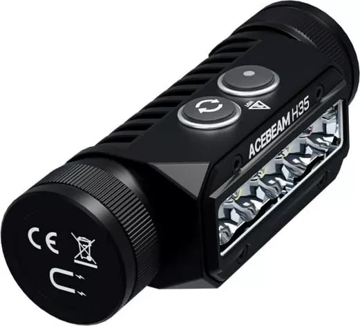 Dritë koke AceBeam H35, LED, 3800 mAh, Alumini