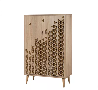 Dollap multifunksional Hanah Home, Multibox - 124, ngjyrë lisi Sonoma