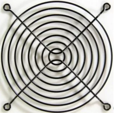 Mbrojtëse ventilatori 120mm No-name FGR-120B, e zezë