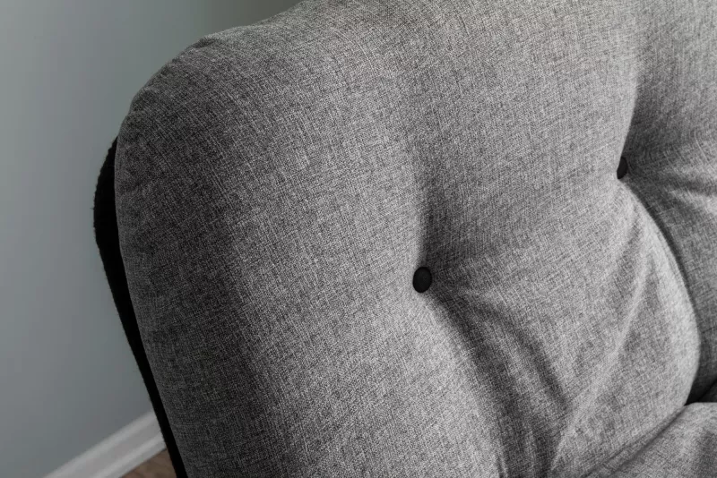 Krevat-karrige një vendësh Atelier del Sofa, Misa Small Solo, gri e çelët