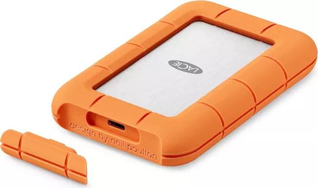 SSD i jashtëm rugged LaCie STND1000400 1TB USB-C 40Gb/s, portokalli