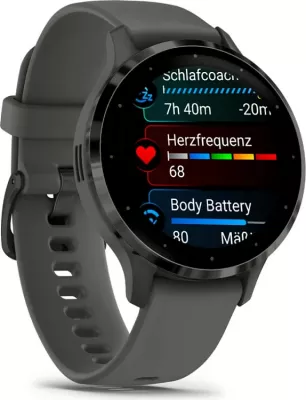 Smartwatch Garmin Venu 3S, AMOLED, 1.2", GPS, Gri