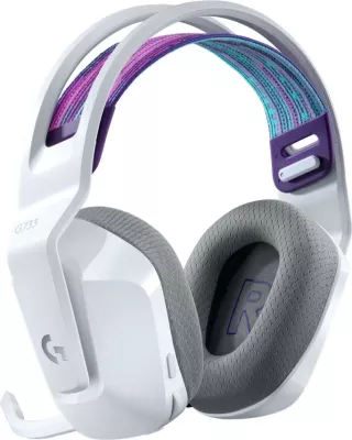 Kufje wireless Logitech G733 Lightspeed, të bardha 