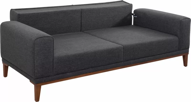 Divan-krevat 3 vende, Atelier del Sofa, Liones 33, antracit