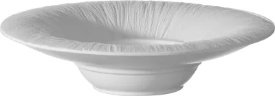 Pjatë e thellë porcelani Fine Dine Fiord 270mm e bardhë, set 3 copë