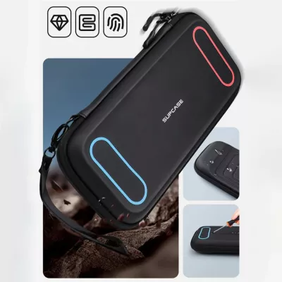 Mbështjellës Supcase Carrying Mini për Nintendo Switch, i zi