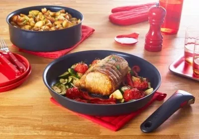 Set enësh gatimi Tefal Ingenio Unlimited L7639002, alumin, 13 copë, e zezë