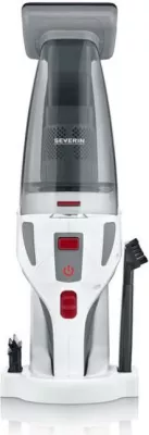 Fshesë dore pa kabllo, Severin HV 7146 (7146000) 18.5 V, Wet & Dry, deri 30 min, gri/kuqe/e bardhë, set 4-në-1