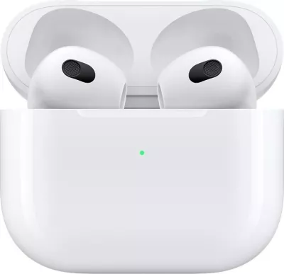 Dëgjuese Apple Airpods (3rd gen), të bardha