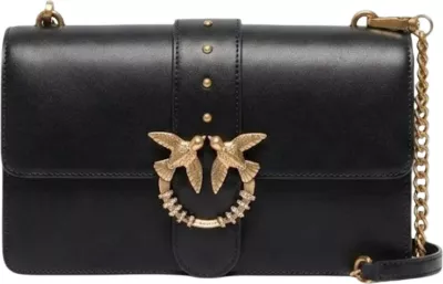 Çantë krahu për femra Pinko Love One Mini New Buckle Vitel 107071, e zezë