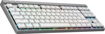 Tastierë Logitech G 920-012539, Wired & Wireless, RGB LED, E bardhë
